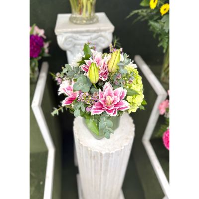 DiBella Flowers & Gifts Las Vegas - Lily Petals Arrangement In the Cooler