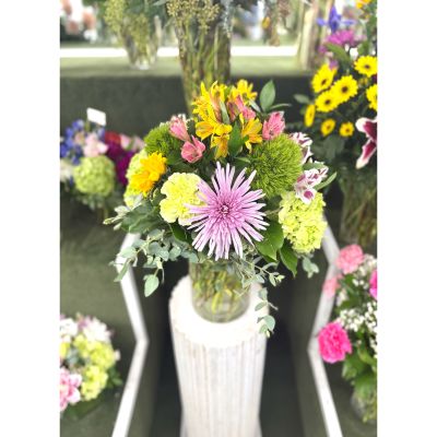 DiBella Flowers & Gifts Las Vegas - Radiant Garden Arrangement In the Cooler