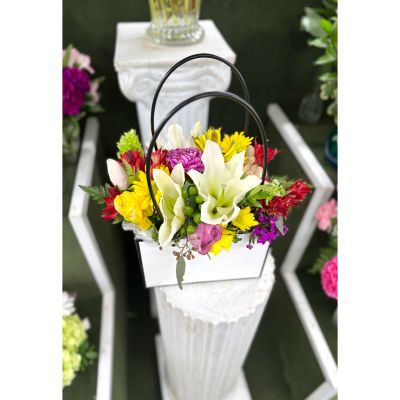 DiBella Flowers & Gifts Las Vegas - Flower Tote Bag In the Cooler