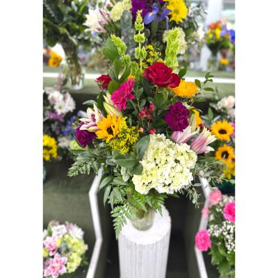 DiBella Flowers & Gifts Las Vegas - Blossoming Blooms Arrangement In the Cooler