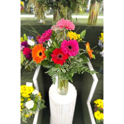 DiBella Flowers & Gifts Las Vegas - Splash of Color Arrangement In the Cooler