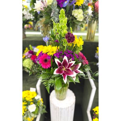 DiBella Flowers & Gifts Las Vegas - Colorburst Arrangement In the Cooler