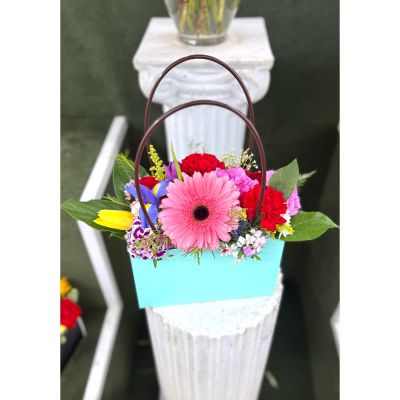 DiBella Flowers & Gifts Las Vegas - Flower Tote Bag In the Cooler