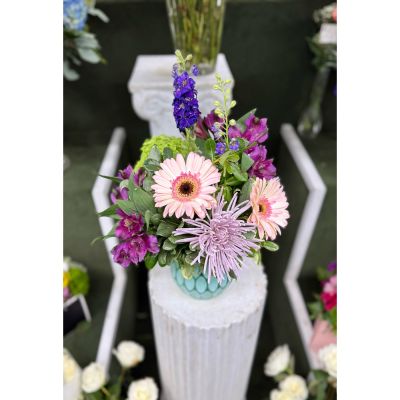 DiBella Flowers & Gifts Las Vegas - Soft Bloom Arrangement In the Cooler