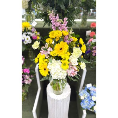 DiBella Flowers & Gifts Las Vegas - Sweetest Sunshine Arrangement In the Cooler