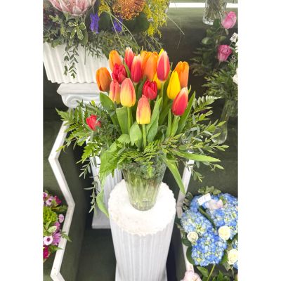 DiBella Flowers & Gifts Las Vegas - Fantastic Tulips Arrangement In the Cooler