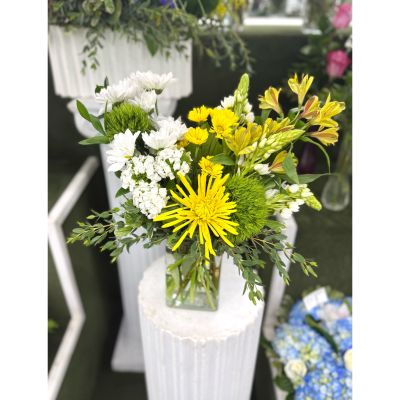 DiBella Flowers & Gifts Las Vegas - Sweet Sunshine Arrangement In the Cooler
