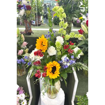 DiBella Flowers & Gifts Las Vegas - Absolutely Abstract Arrangement In the Cooler 