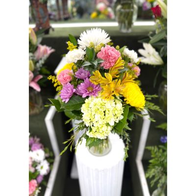 DiBella Flowers & Gifts Las Vegas - Wildflower Waltz Arrangement In the Cooler