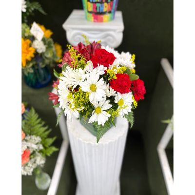 DiBella Flowers & Gifts Las Vegas - Blooming Affection Arrangement In the Cooler