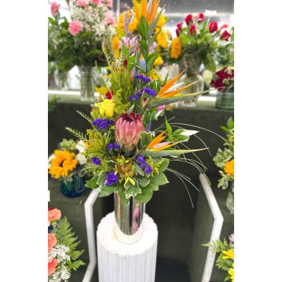 DiBella Flowers & Gifts Las Vegas - Petals & Promises Arrangement In the Cooler