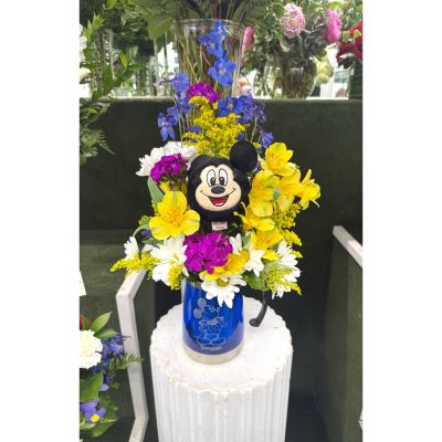 DiBella Flowers & Gifts Las Vegas - Mickey Mouse Arrangement In the Cooler 