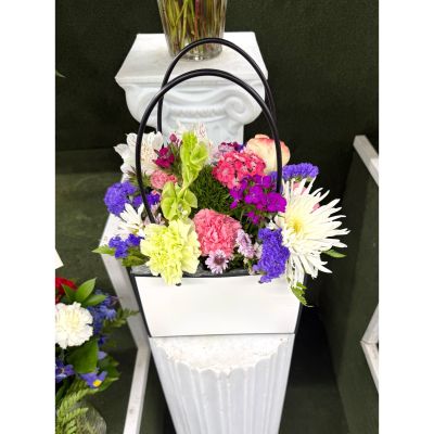 DiBella Flowers & Gifts Las Vegas - Flower Tote Bag In the Cooler