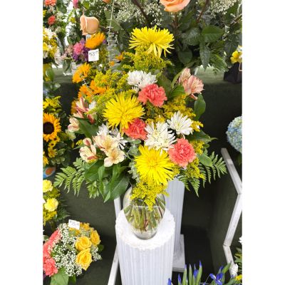 DiBella Flowers & Gifts Las Vegas - Honey Blush Arrangement In the Cooler