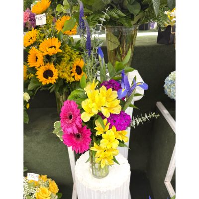 DiBella Flowers & Gifts Las Vegas - Petal Poppin' Arrangement In the Cooler