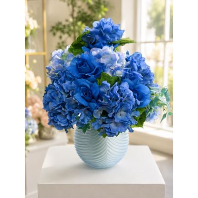 DiBella Flowers & Gifts Las Vegas - Beautiful Blue Silk Arrangement 