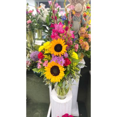 DiBella Flowers & Gifts Las Vegas - Wild For You Arrangement In the Cooler