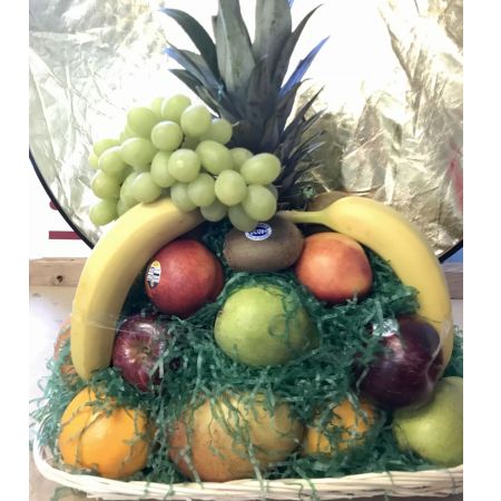 Newtown Floral Company Newtown - A  fruit basket with fresh fruit. We can add goodies and snacks, either may require 24-36 hours notice depending on day.