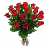 Superior Florist Ltd New York - 18 glorious red roses. Available in many colors.