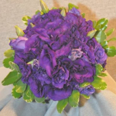Superior Florist Ltd New York - A simple purple bouquet.