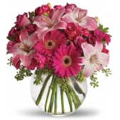 Superior Florist Ltd New York - A gorgeous bouquet with soft and vibrant pinks.