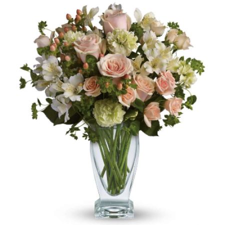 Superior Florist Ltd New York - "Sophisticated Elegance" is a wonderful bouquet featuring soft colors that create a sophisticated and elegant arrangement. With the option for same-day flower delivery, you can promptly share this chic bouquet for various occasions. Whether it's to convey best wishes, express sympathy, or add a touch of refined beauty to any setting, "Sophisticated Elegance" offers a visually stunning and tasteful display. The combination of soft colors in this thoughtfully crafted bouquet adds a sense of grace and sophistication, making it a chic and timeless choice for floral gifting.
